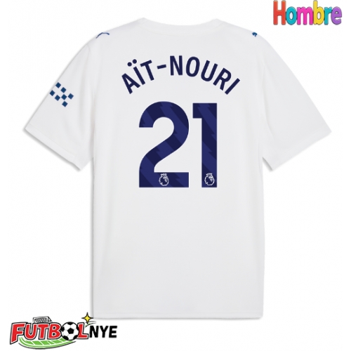 Camiseta Manchester City Rayan Ait-Nouri #21 Tercera Equipación 2026-27 manga corta
